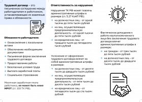 ОФИЦИАЛЬНОЕ ТРУДОУСТРОЙСТВО – это ваша безопасность